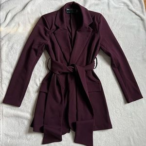 NWOT Asos burgundy blazer 00P